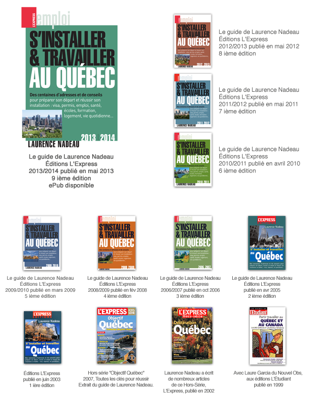 Les publications de Laurence Nadeau