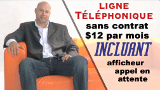 ligne Téléphonique fixe pour 12$ par mois VOIP
