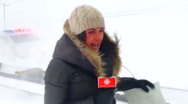 Tempête de neige au Saguenay