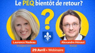 Webinaire : le PEQ bientôt de retour ?